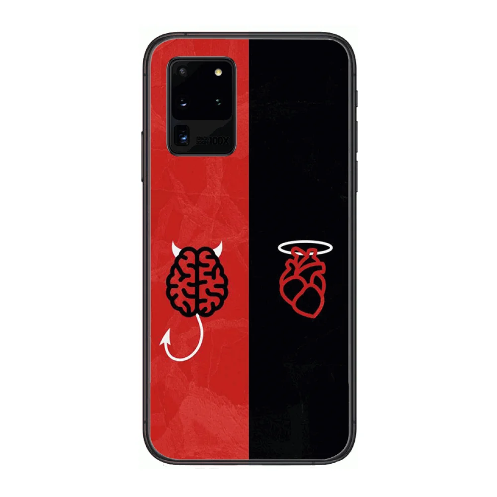 

Fresh and creative tide picture case matte anti-fall mobile phone case Phone cover hull For SamSung Galaxy S 6 7 8 9 10 20