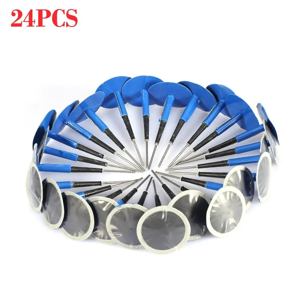 

24Pcs Tires Mushroom Nails Tire Repair Tools Car Inner Tube Mushroom Nail Repair Kit Motorcycle Truck Car Professional Tools