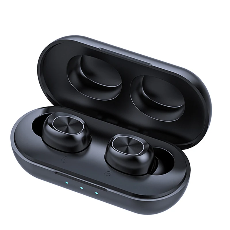 TWS Мини Bluetooth беспроводные наушники 5 0 сенсорное управление водонепроницаемые 9D