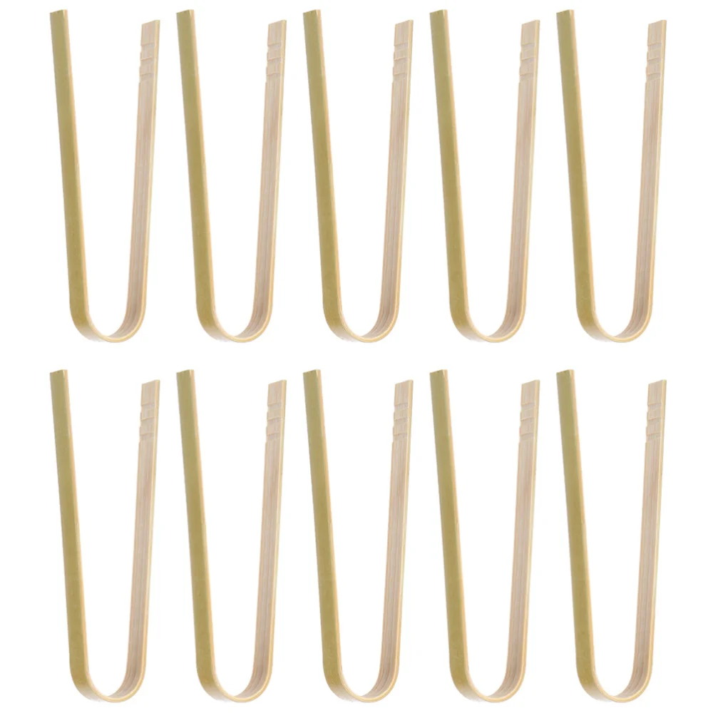 20 шт бамбуковые прослойки в Тостер Щипцы Практические натурального бамбука