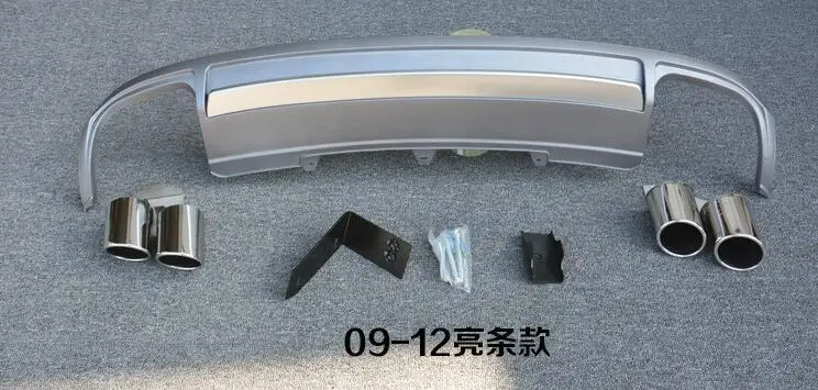 Для Audi A4 S4 Body kit спойлер 2009-2012 для RS4 ABS задний передний бампер диффузор защитные