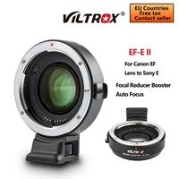 viltrox ef e ii auto focus 0 71x lens adapter ring reducer speed booster for canon ef lens to sony e mount camera a6400 a7rii
