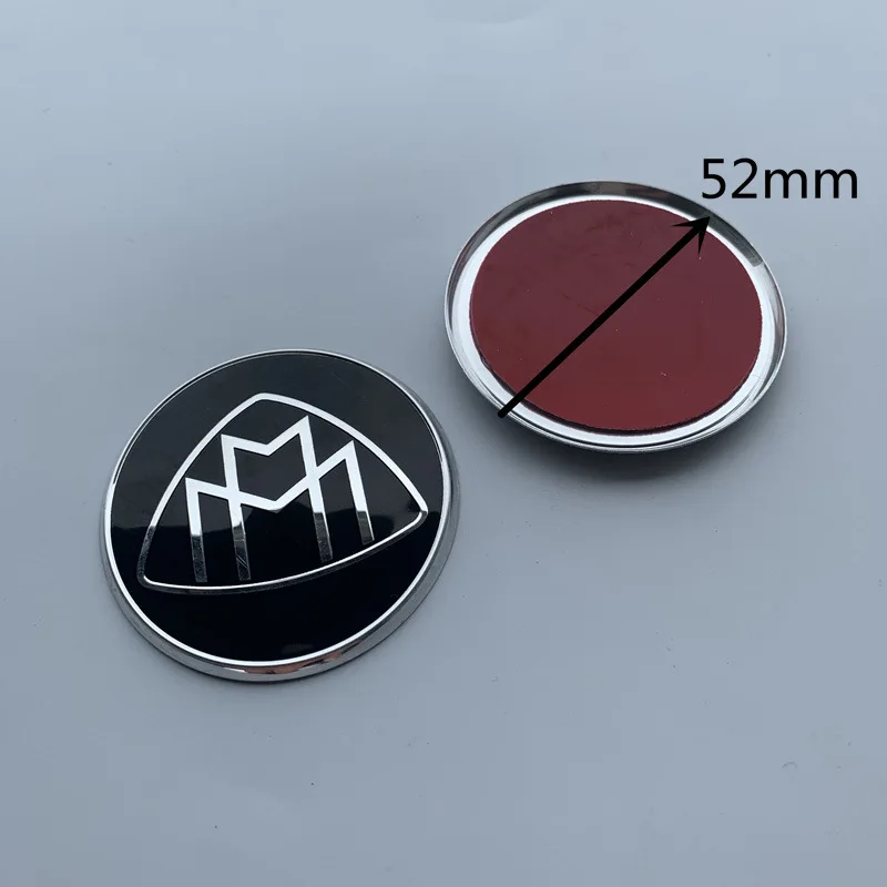 Круглый значок эмблемы для Maybach S320L S400 S500 S600 S680 автомобильный Стайлинг рулевое колесо Центральная наклейка крышка капота лого с булавками