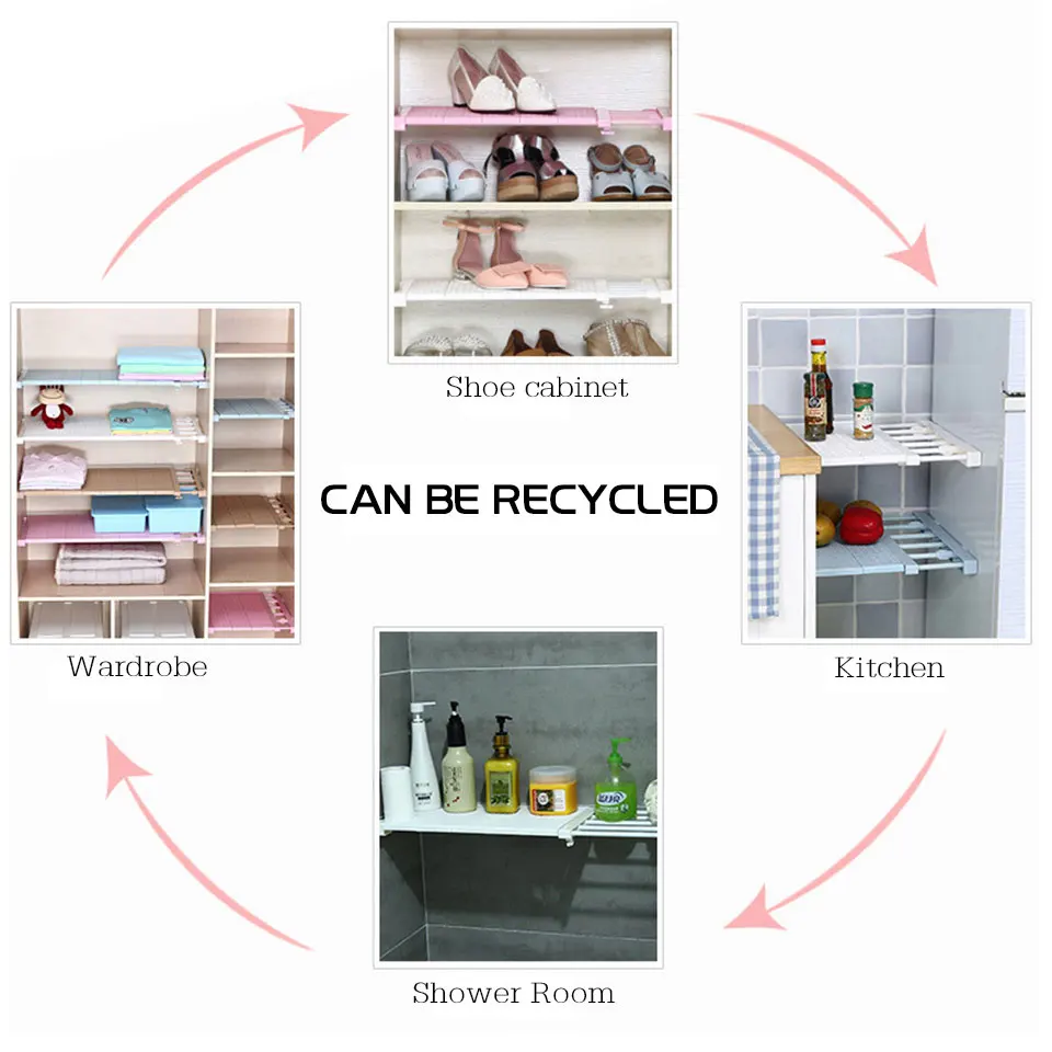 Регулируемый шкаф органайзер для хранения полка посуда держатель стойка