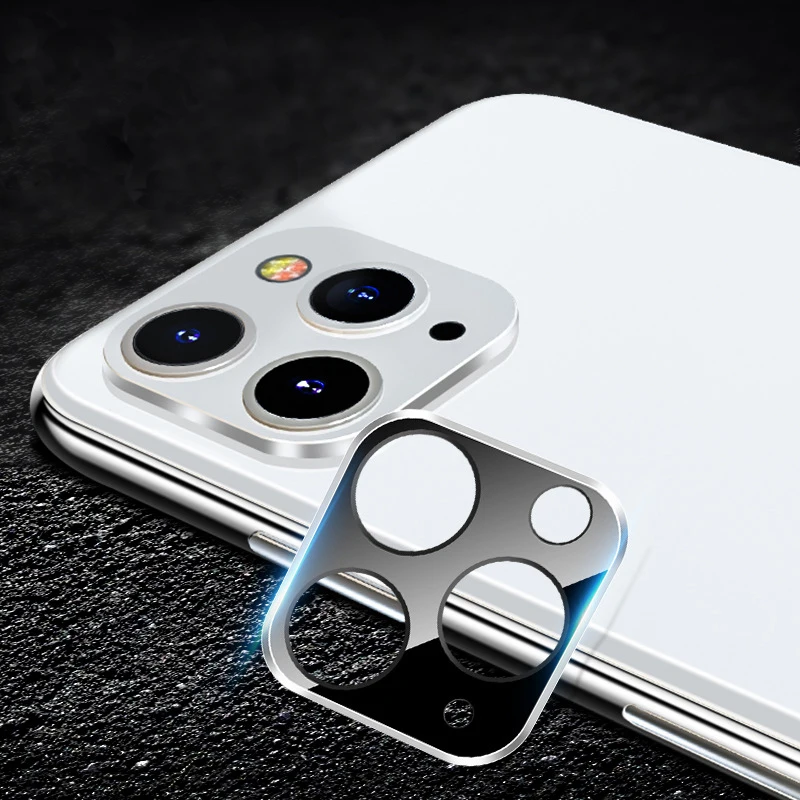 Защитная пленка для камеры для iPhone 11 Pro Max 11 Pro 11 полное прозрачное закаленное стекло+ металлическая Рамка протектор камеры для iPhone 11