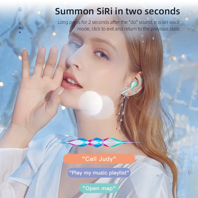 

Gemini Charge Case In-ear Touch Earbud Bluetooth V5.0 Auto Connect Earphone Single/Dual Earbuds Wireless Headset Volume Adjust