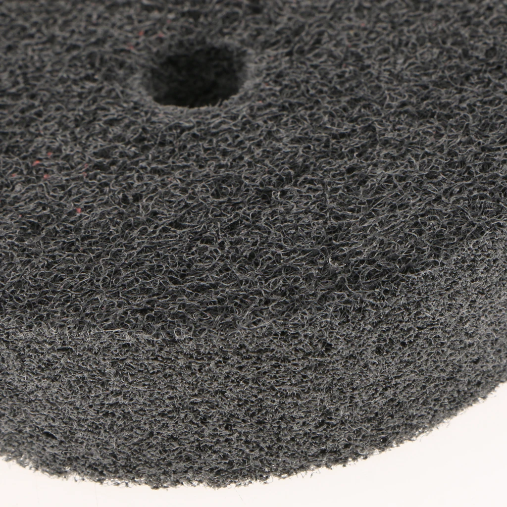 

3 Inch Abrasive Polishing Wheel Replacement Metal Dust Paint Remove 10mm Bore