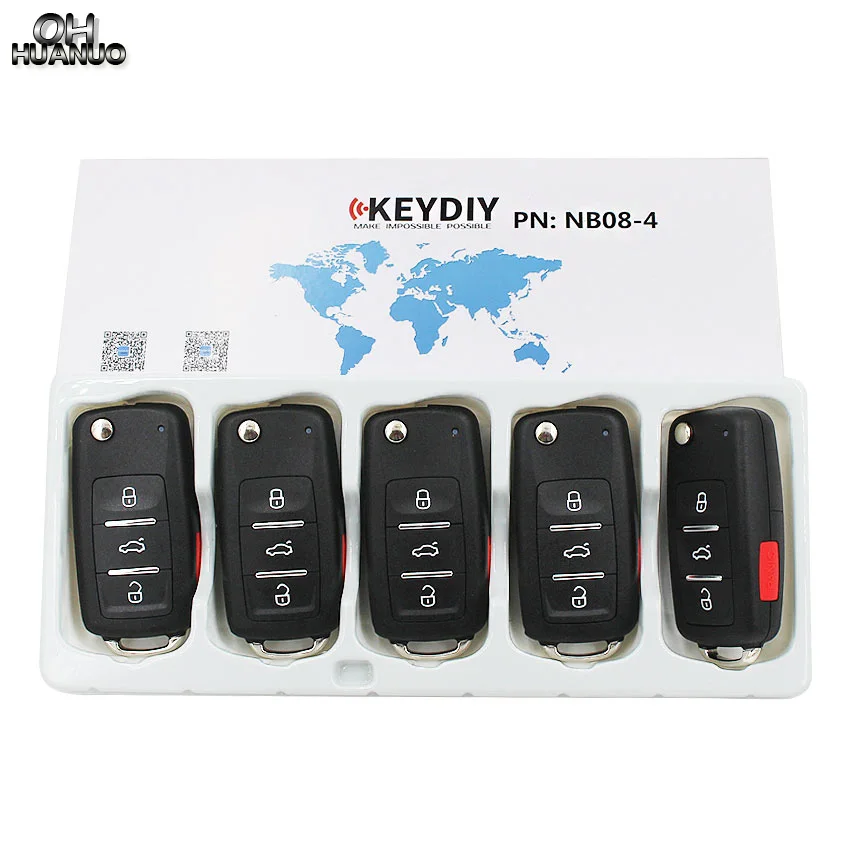 5 шт./лот 4 кнопки KD900 NB08 3 + 1 Универсальный многофункциональный пульт