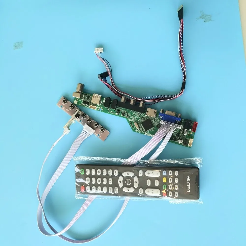 Комплект для B101XTN01.1 Дисплей 1366x768 ЖК дисплей светодиодный VGA USB HDMI 40pin плата