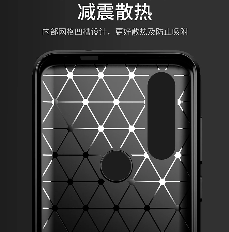 Чехол для Huawei Honor 8 из углеродного волокна S 6C 7A 7C Lite Pro 6A 6X7 7X 8A 8C 8X Max TPU силиконовый