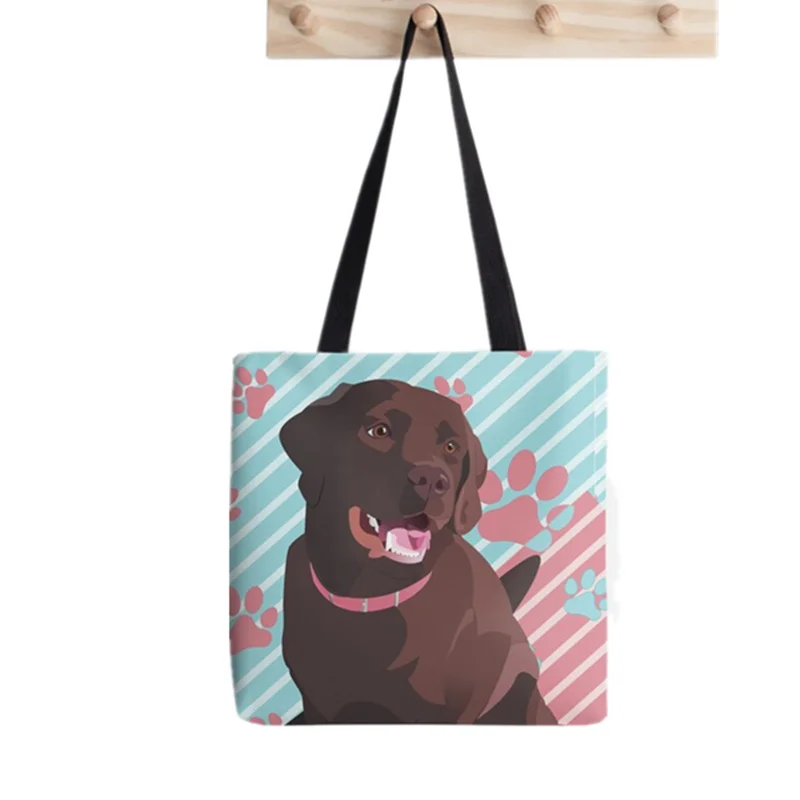 

Shopper Daddy's Girl Chocolate Art printed Tote Bag women Harajuku shopper handbag girl Shoulder shopping bag Lady Canvas Bag