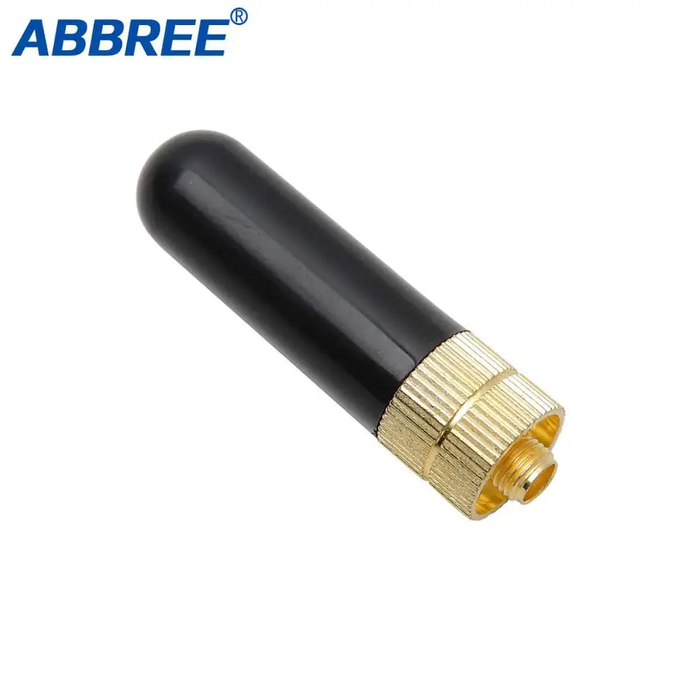 ABBREE AR-805S антенна мини VHF Любительская рация двойного диапазона SMA-Female для Kenwood