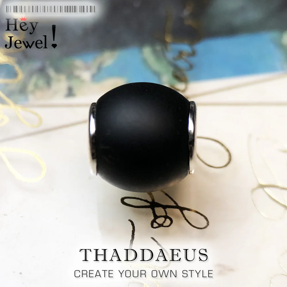 

Beads Obsidian Matt, Silver 5mm Hole Jewelry Fits Bracelet Europe Necklace Karma Charms European Accessories