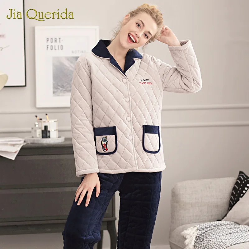 Женский милый Повседневный флисовый Мягкий Жакет и брюки женский домашний