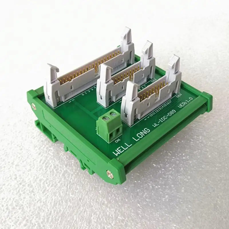 

ПЛК клеммный блок IDC40 Pin к IDC20 контактный клеммный блок 32 к гексадецимальный клеммный блок.