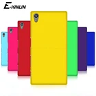 Ультратонкий чехол для телефона Sony Xperia X Performance L1 L2 L3 L4 Z5 Z4 Z3 Compact M4 M5 матовая жесткая задняя крышка