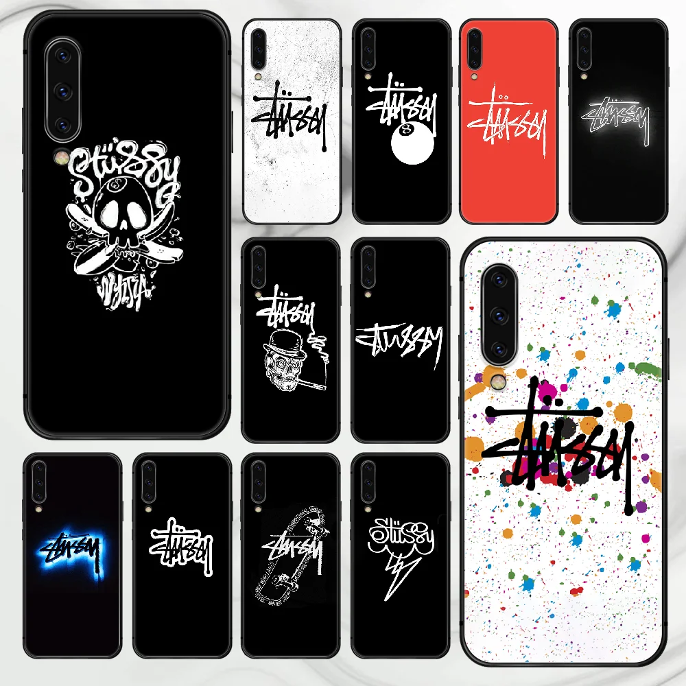 

Trendy brand art Phone Case Cover For Samsung Galaxy A10 A11 A20 E A21 A30 A40 A41 A50 A51 A70 A71 A81 S 4G 5G black Prime Trend