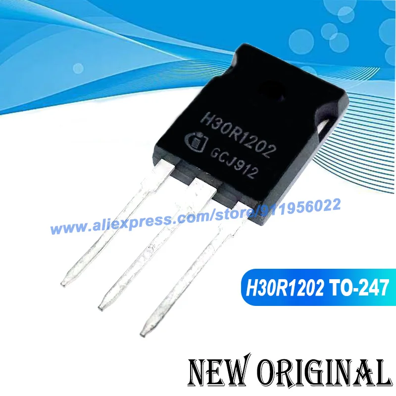 

(5 шт.) H30R1202 IHW30N120R2 TO-247 1200V 30A / H40R1353 IHW40R135R3 1350V 80A / H20R120 IHW20N120R 1200V 20A TO-247