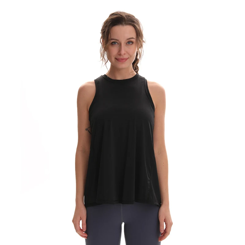 Yoga Vest Female Cross Beauty Back Sports Shirt Running Fitness Sport Tank Top Sports Wear For Women Gym