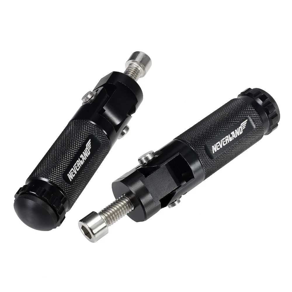 ЧПУ черные универсальные мотоциклетные велосипедные складные подставки для ног