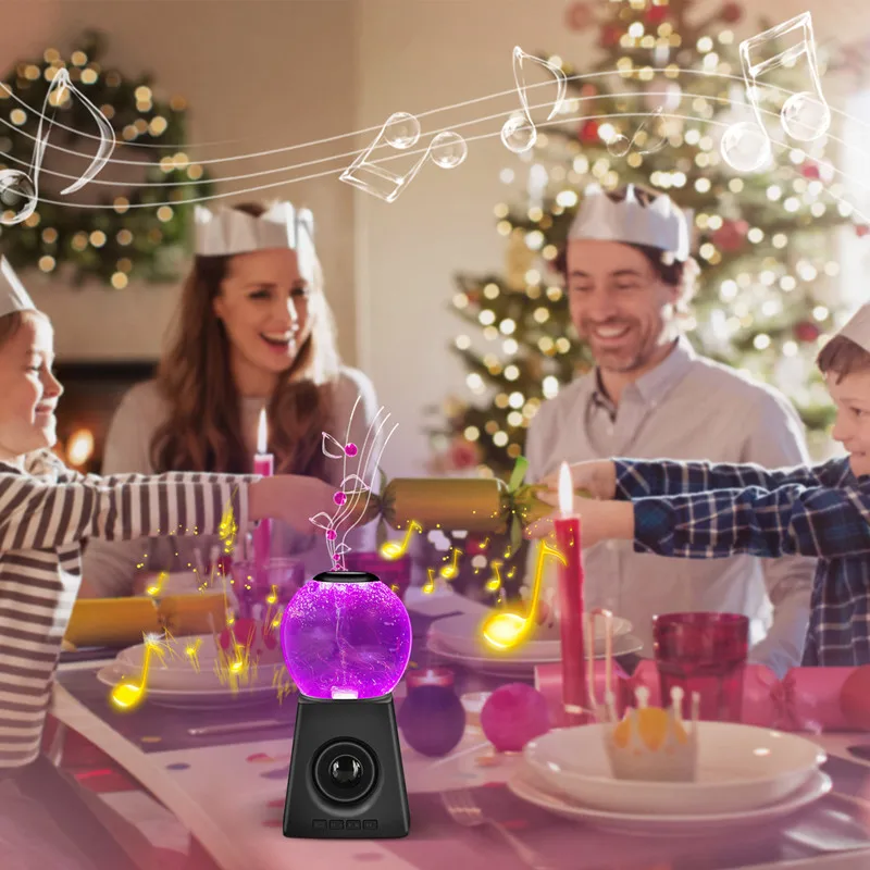 Led вода Торнадо ночь светлый цветной СВЕТОДИОД Bluetooth динамик танец аудио сабвуфер
