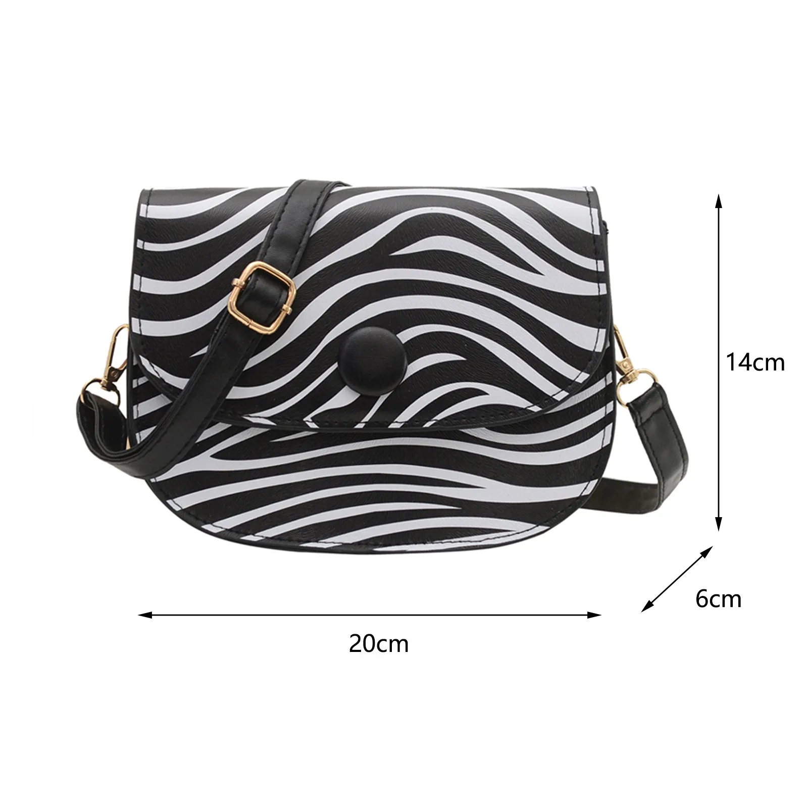 

women pu crossbody bag Women's messenger bag new 2021 fashion leather belt Houndstooth shoulder bag small square handbag#G30