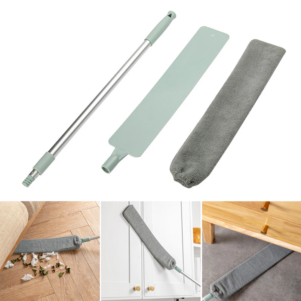 

Long Crevice Dust Brush Telescopic Microfiber Dust Mites Cleaning Tools Artifact for Home Windows Sofa Cabinet Cleaning Brush