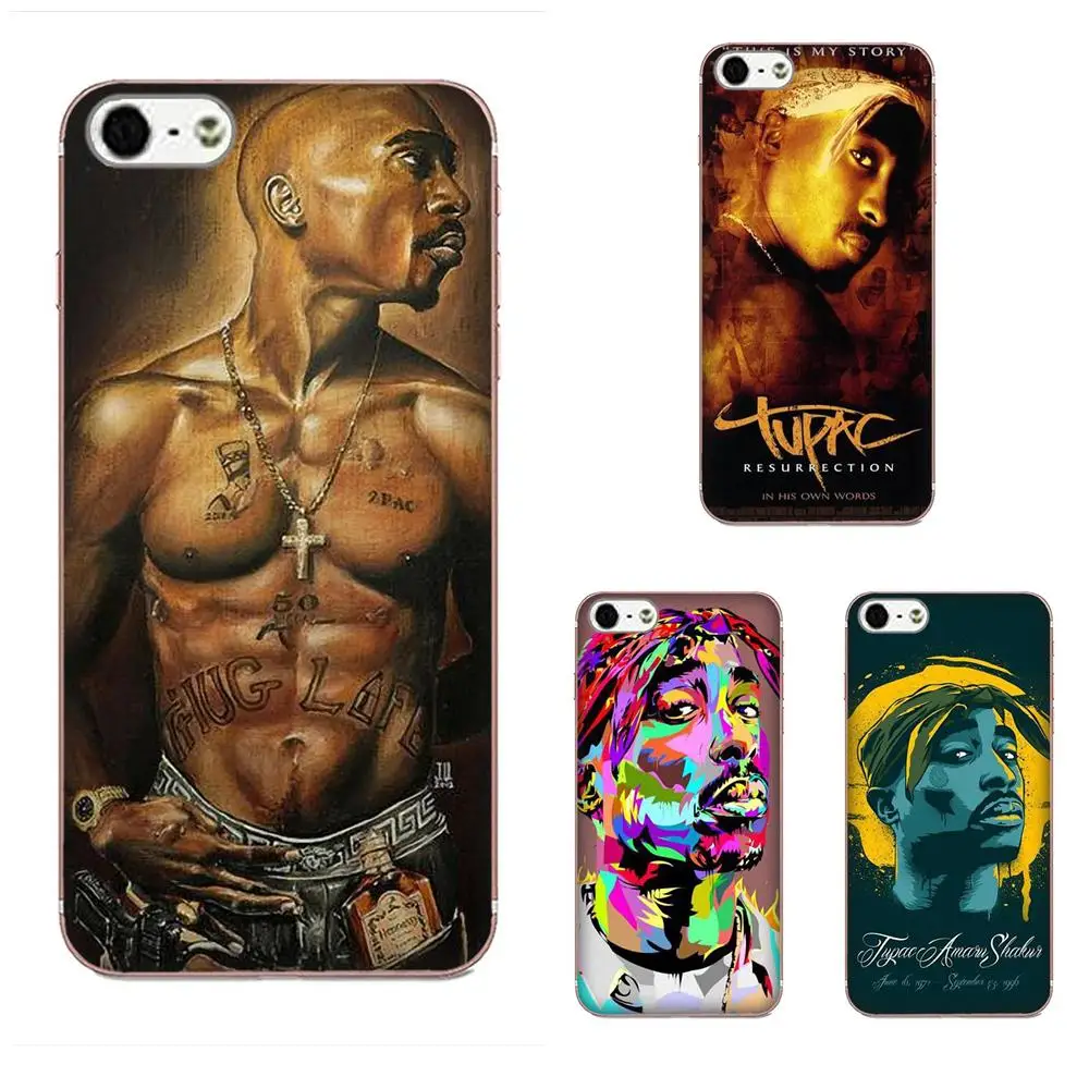 2pac Tupac Shakur мягкие чехлы для телефонов Huawei Honor Mate 7 7A 8 9 10 20 V8 V9 V10 V30 P40 G Lite Play Mini Pro P