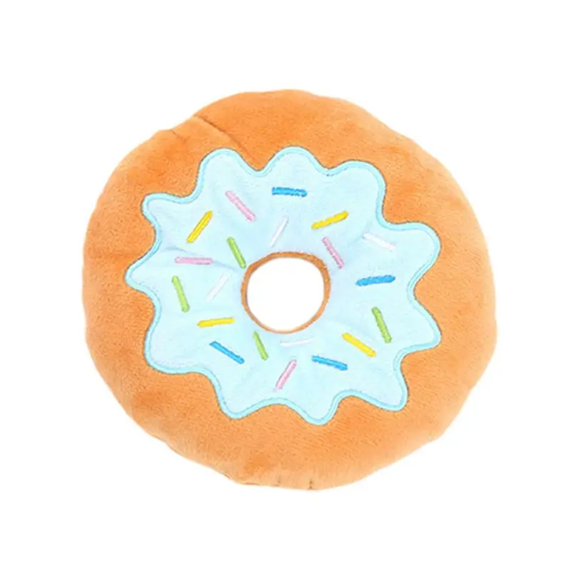 Плюшевый мягкий пончик Пончик еда задняя подушка седло набор плюшевых игрушек