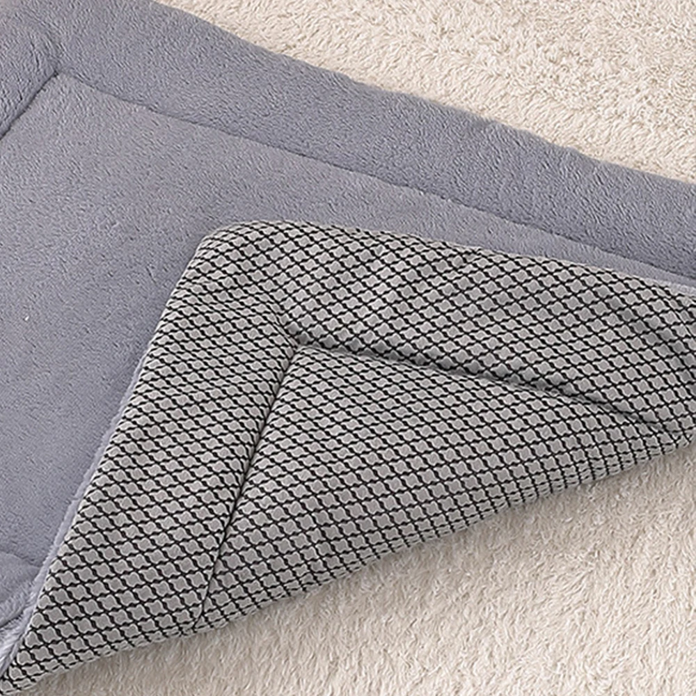 Soft Flannel Pet Dog Mat Winter Thicken Warm Bed both sides can using Cat Blanket Washable Plush Drop Shipping | Дом и сад