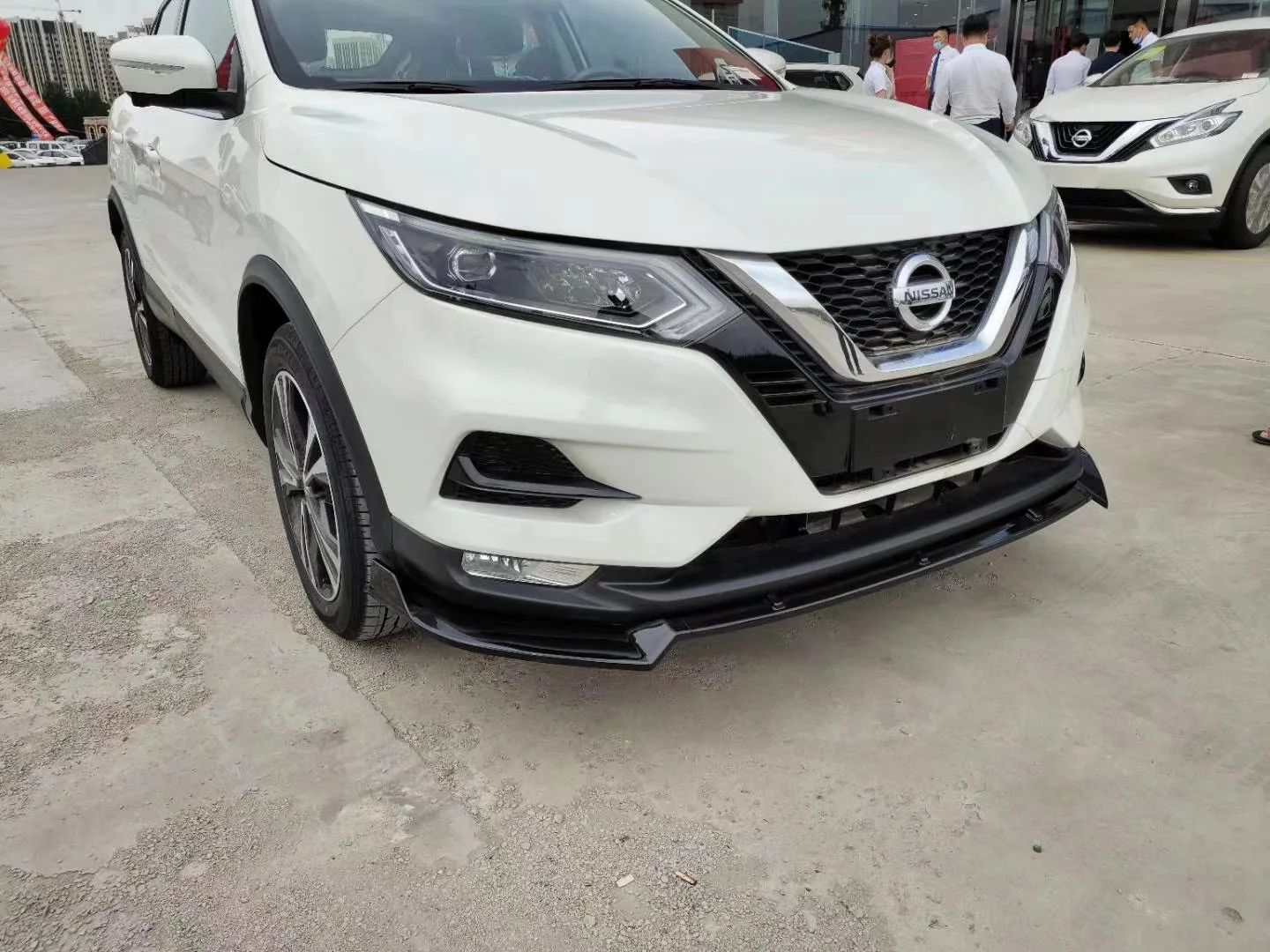 For Nissan Qashqai Body kit spoiler 2014-2019 ABS Rear lip rear front Bumper Diffuser Bumpers Protector | Автомобили и мотоциклы