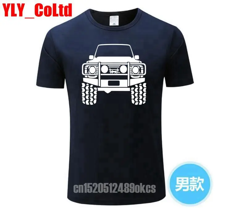 Мужская хлопковая футболка с принтом Щенячий патруль Nissan offroad 4x4 Y60 1 Y61 новинка 2019 |