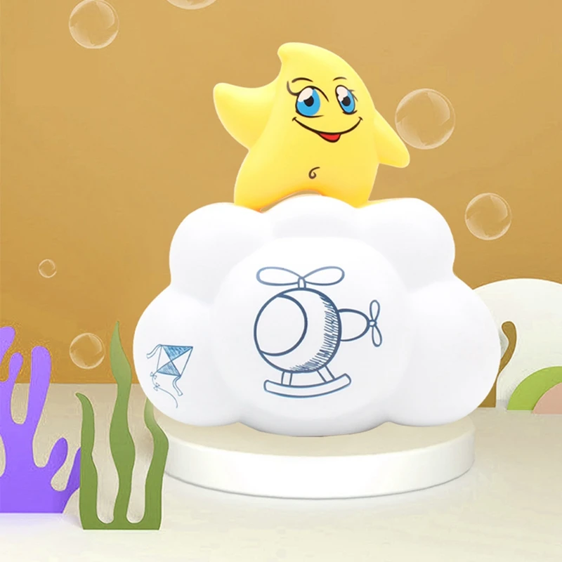 

Children Bath Toys Rain Clouds Play Baby Bathroom Floating Sprinkler Water Spray Kids Bath Tub Accessories