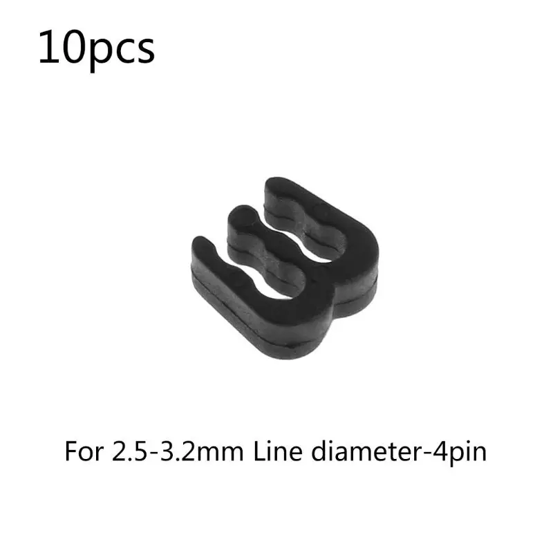 10 шт./компл. органайзер для кабеля компьютера 2 5-3 мм | Компьютеры и офис