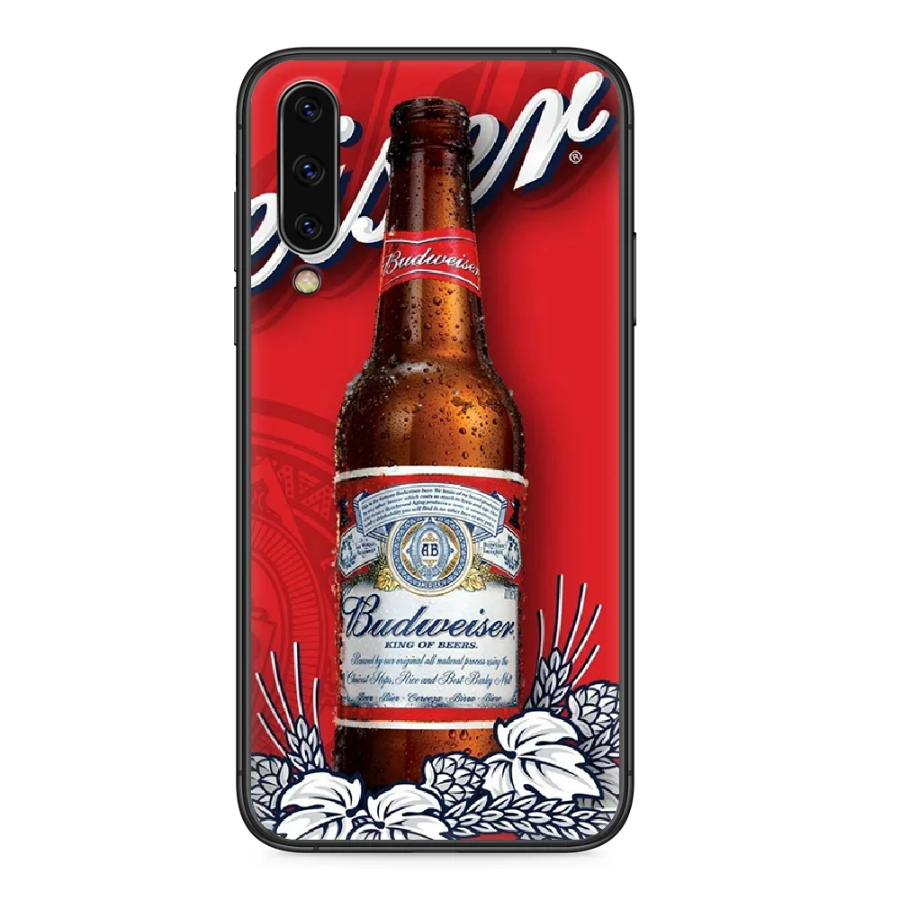 

Budweiser beer Phone case For Samsung Galaxy A 5 10 20 3 30 40 50 51 7 70 71 E S 4G 16 17 18 black coque pretty waterproof