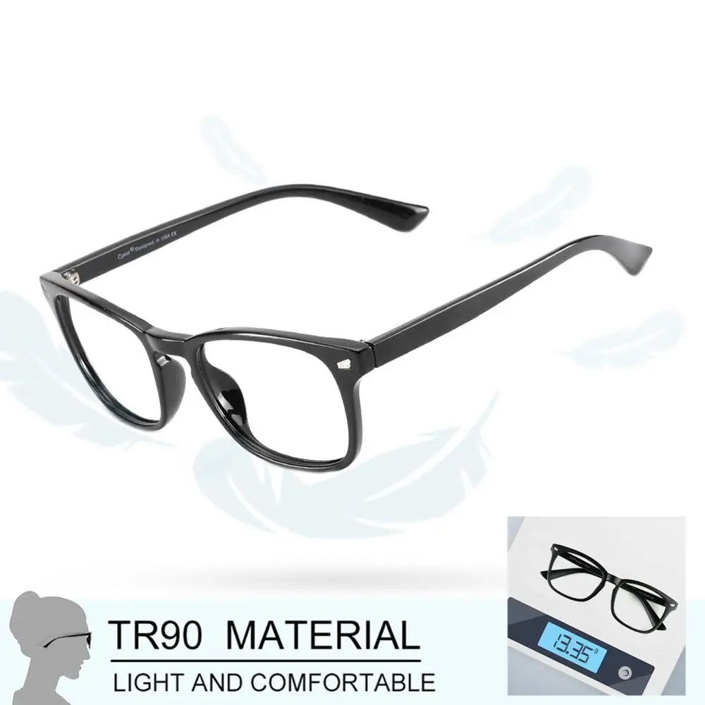 Cyxus анти голубой свет компьютерные очки для глаз глазного напряжения обновления