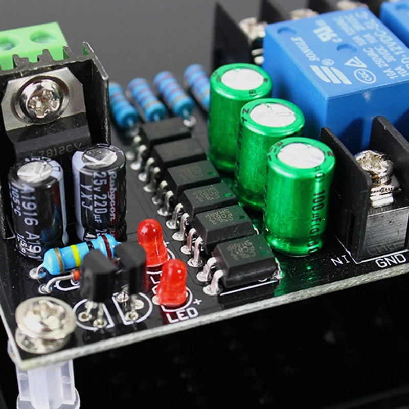 Плата защиты 300 Вт динамик цифрового усилителя 2 1 каналов релейный модуль