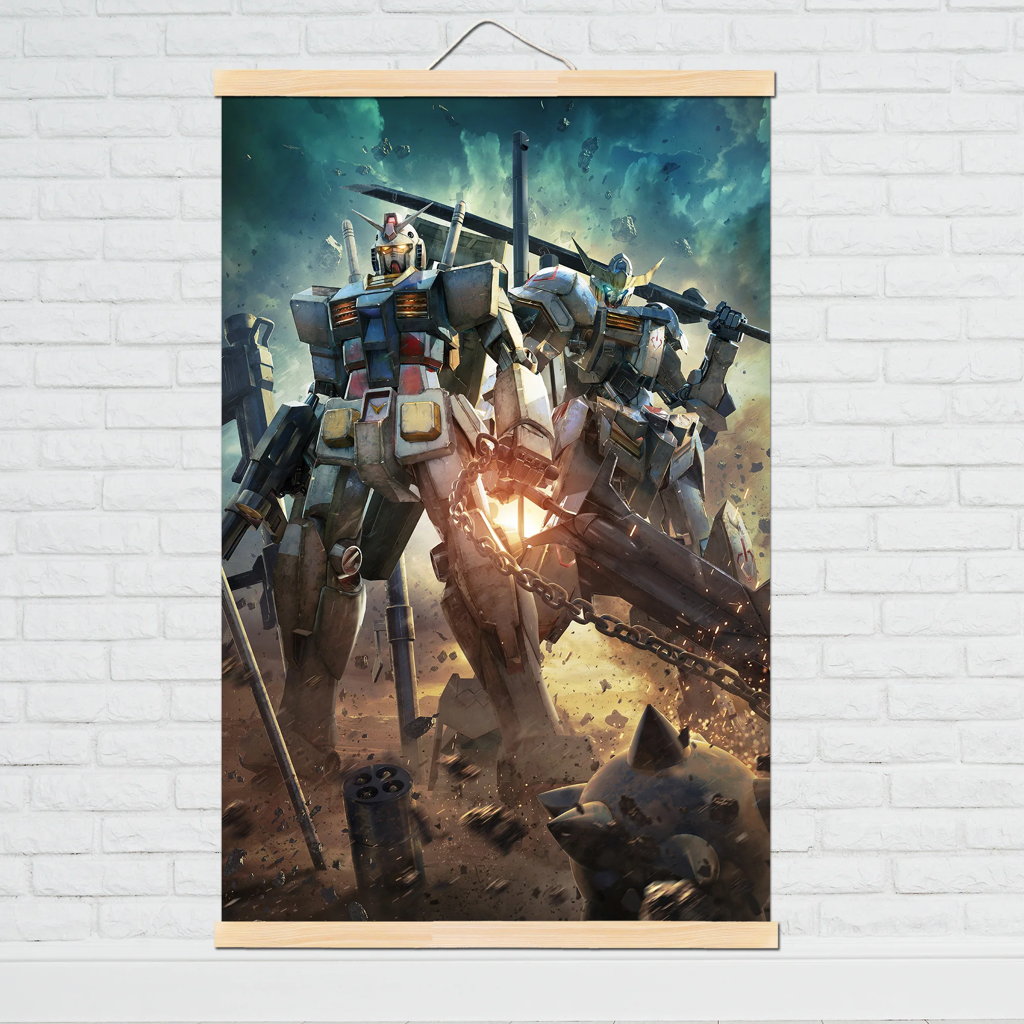 GUNDAM HD японское аниме на печать холсте Современная Настенная декоративная
