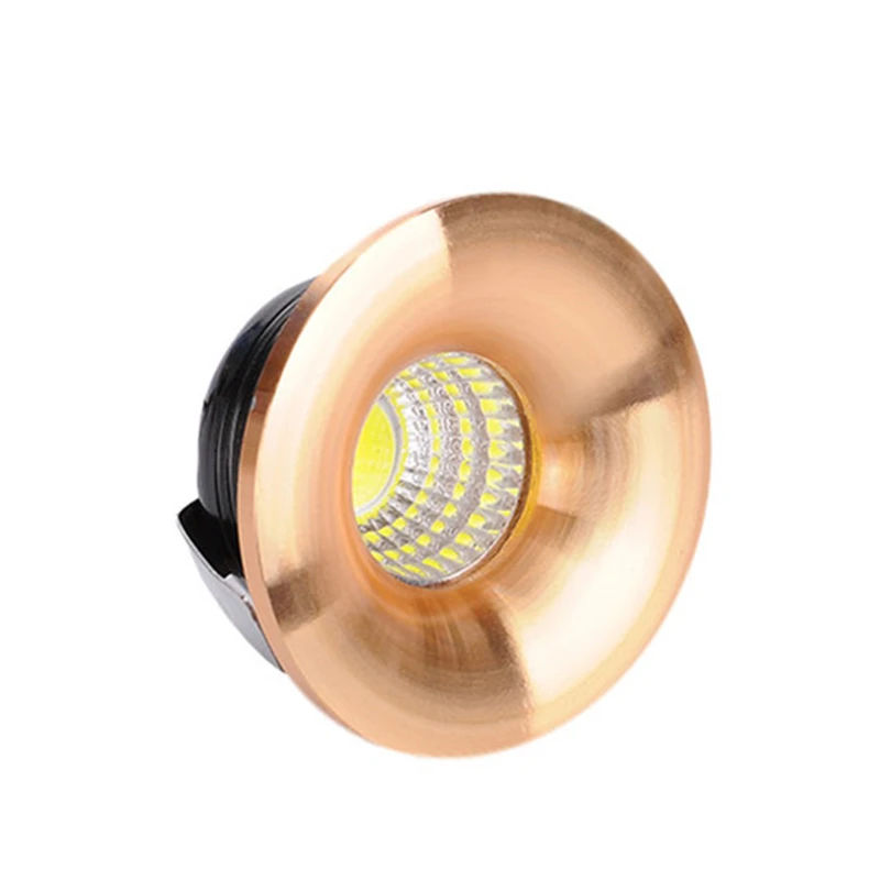 Светодиодный светильники круглый мини COB точечный встраиваемый cветодиодный