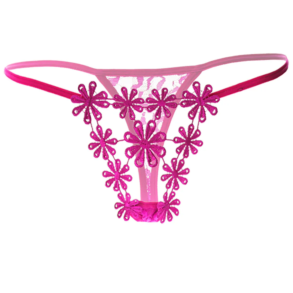 Прозрачные стринги открытая Женская сетка низкая талия нижнее белье бесследная