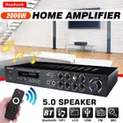 Усилитель SUNBUCK с Bluetooth, Hi-Fi, мощный Аудиопроцессор, Hi-Fi стерео звук с объемным звучанием, мощный домашний музыкальный проигрыватель для караоке