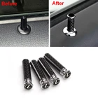 4 шт., накладки на дверные замки из углеродного волокна для Lexus NX200 ES250 GS300 GS350 GS430 RX270 RX300 RX330 RX350 RX400