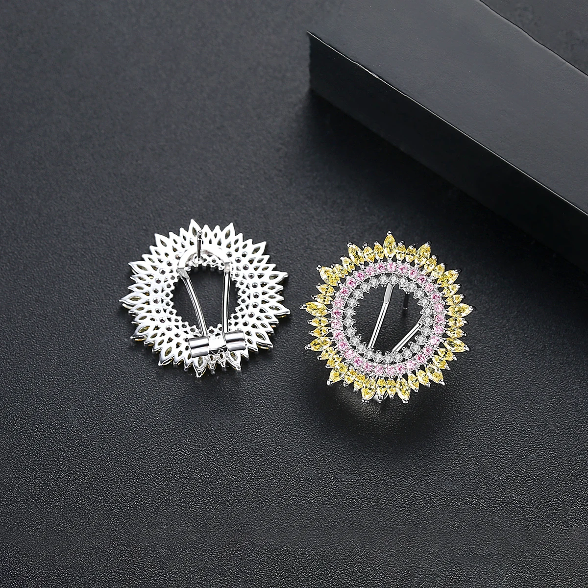 LUOTEEMI модный новый корейский дизайн розовый фиолетовый Подсолнух многоцветный