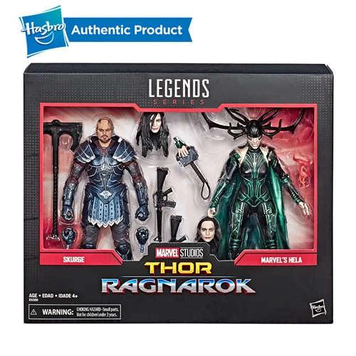 Skurge And Hela Hasbro Marvel легенды 6-дюймовый Капитан Америка Мощность и слава Эксклюзивный с мьельнир молотки Мстители, надежную защиту от повреждений, Hydra Arnim зола - Цвет: Skurge And Hela