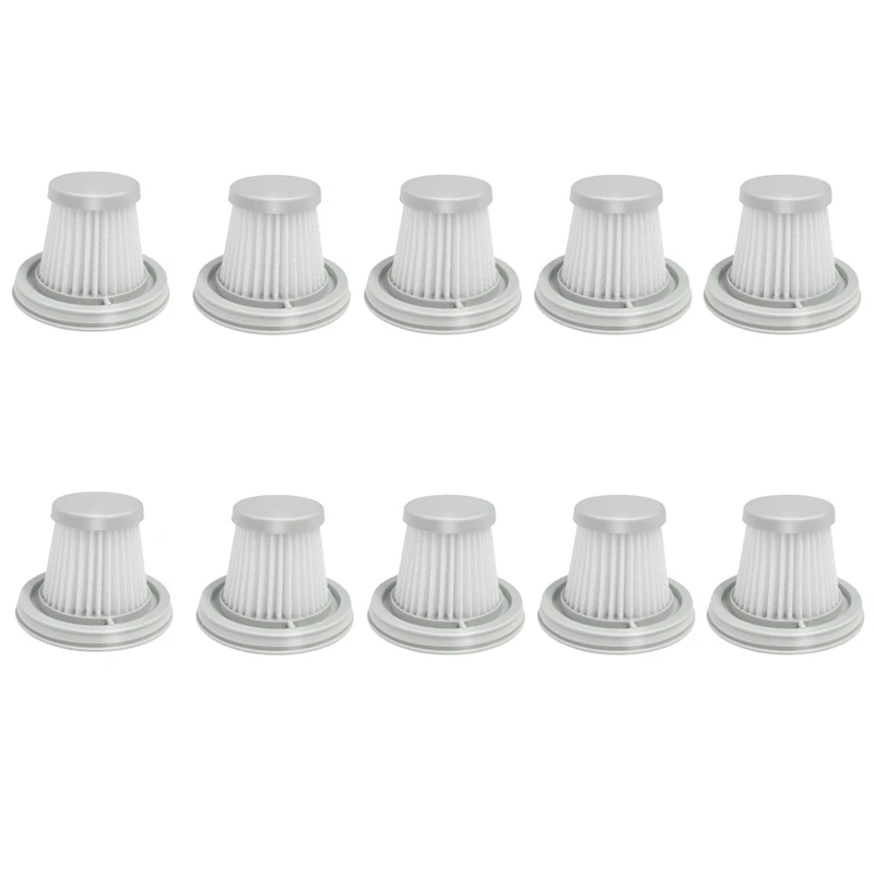 

10PCS HEPA Filter For XIAOMI MIJIA Handy Vacuum Cleaner Home Car Mini Wireless Washable Filter Spare Parts Accessories