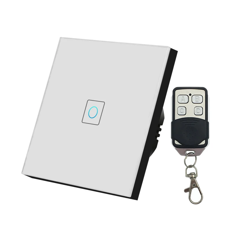 Стандарт ЕС сенсорный выключатель 1 банда способ беспроводной настенный