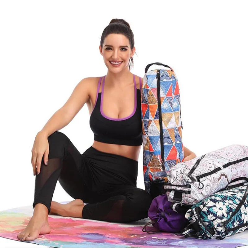 

Travel Bag Men Women Yoga Bag Travel Bag Yoga Mat Bag Multifunctional Large Capacity Hand-held Fitness Bag