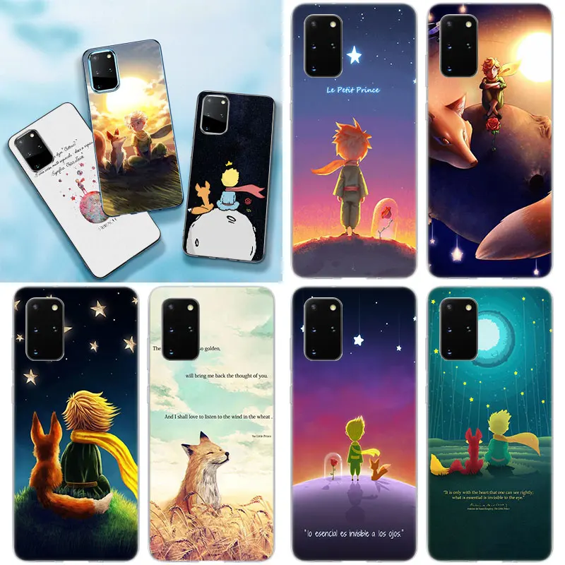 Чехол для телефона The Little Prince fox Samsung Galaxy Note 10 20 S21 Ultra 5G S20 FE S10 Lite S10E S9 Plus S8 +