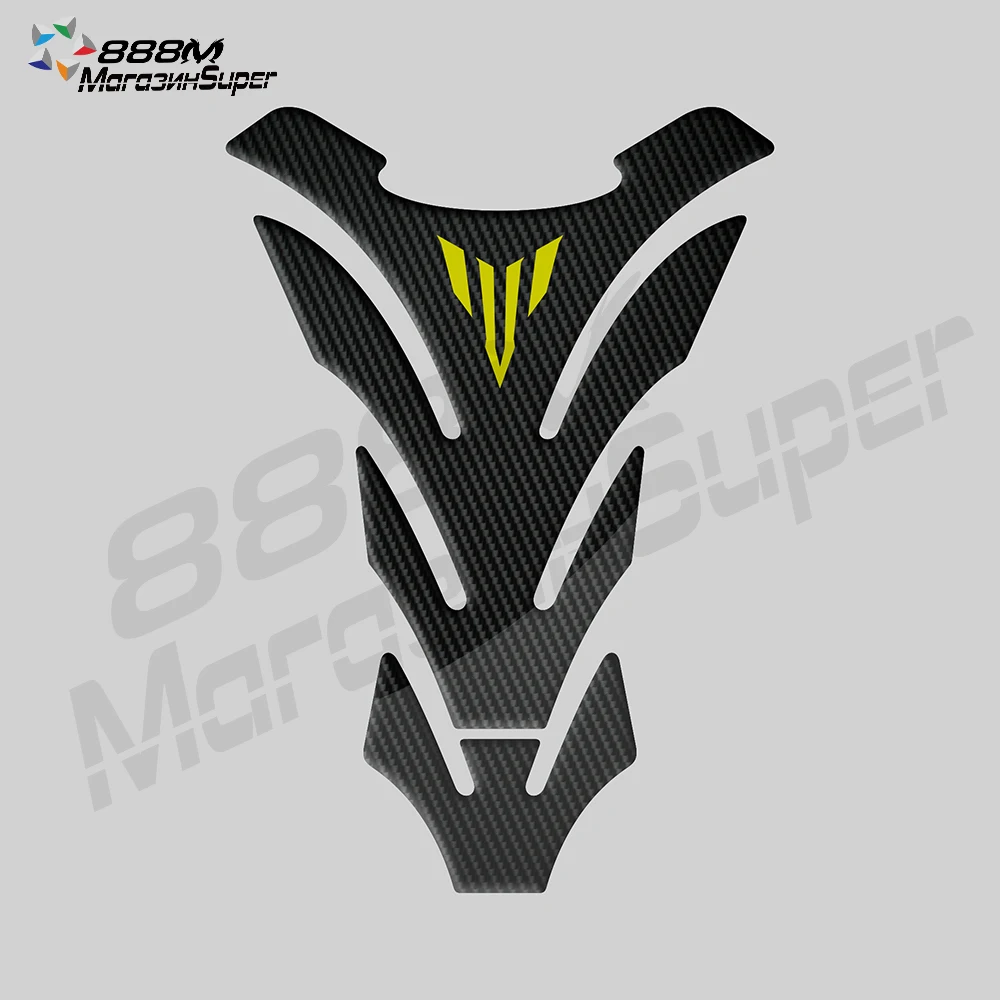 3D наклейка на мотоцикл с Карбоновым покрытием защитная накладка топливный бак