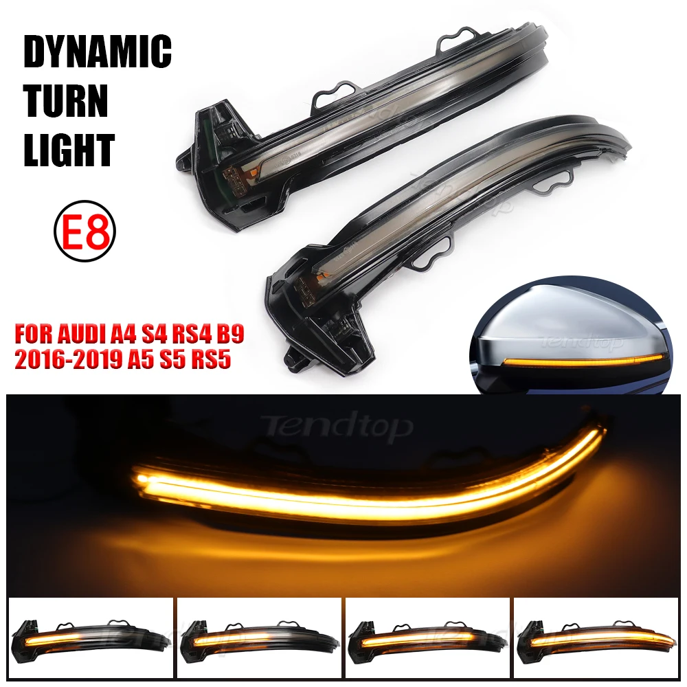 Автомобильная динамическая мигалка светодиодный поворотник светильник зеркала